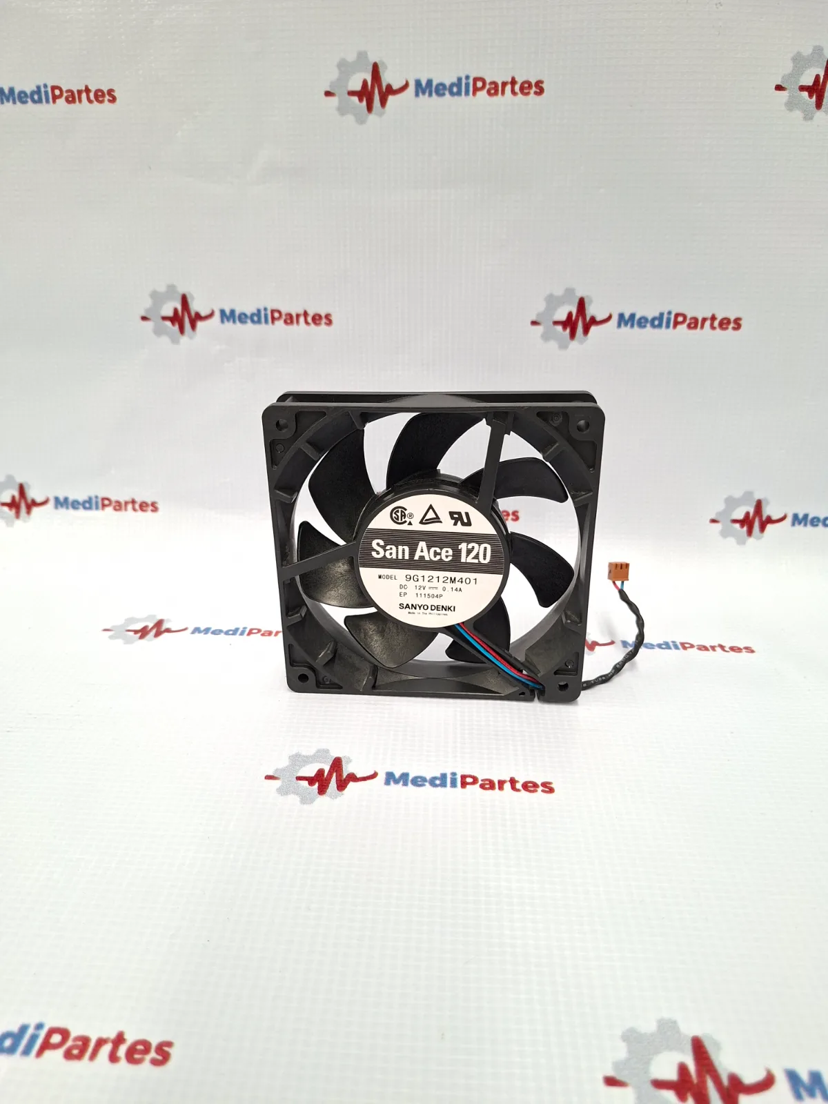 Ventilador con cable Voluson S8 BT14